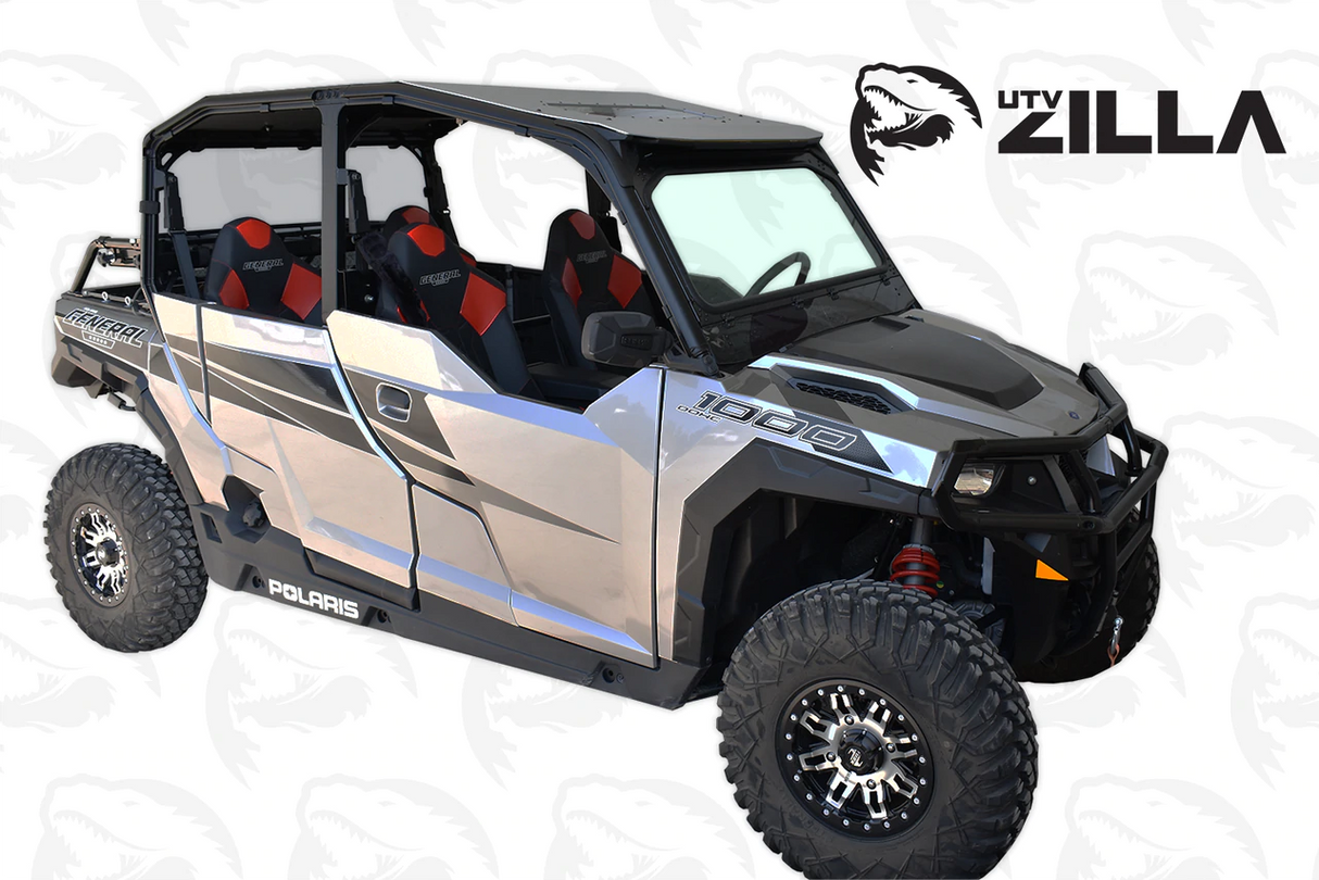 UTVZIlla Polaris General Vented Glass Windshield