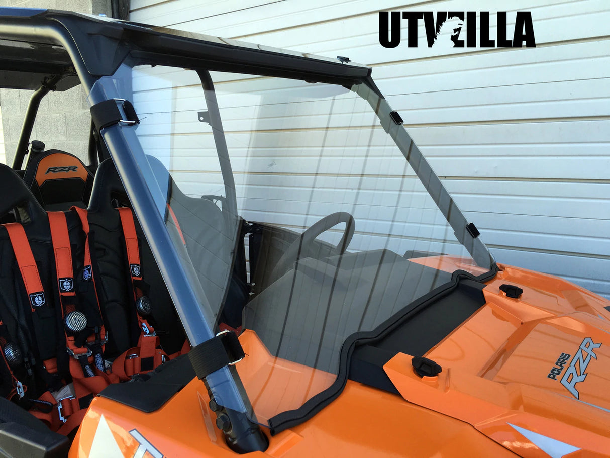 UTVZilla Full Polycarbonate Windshield for RZR 900, 1000, Turbo