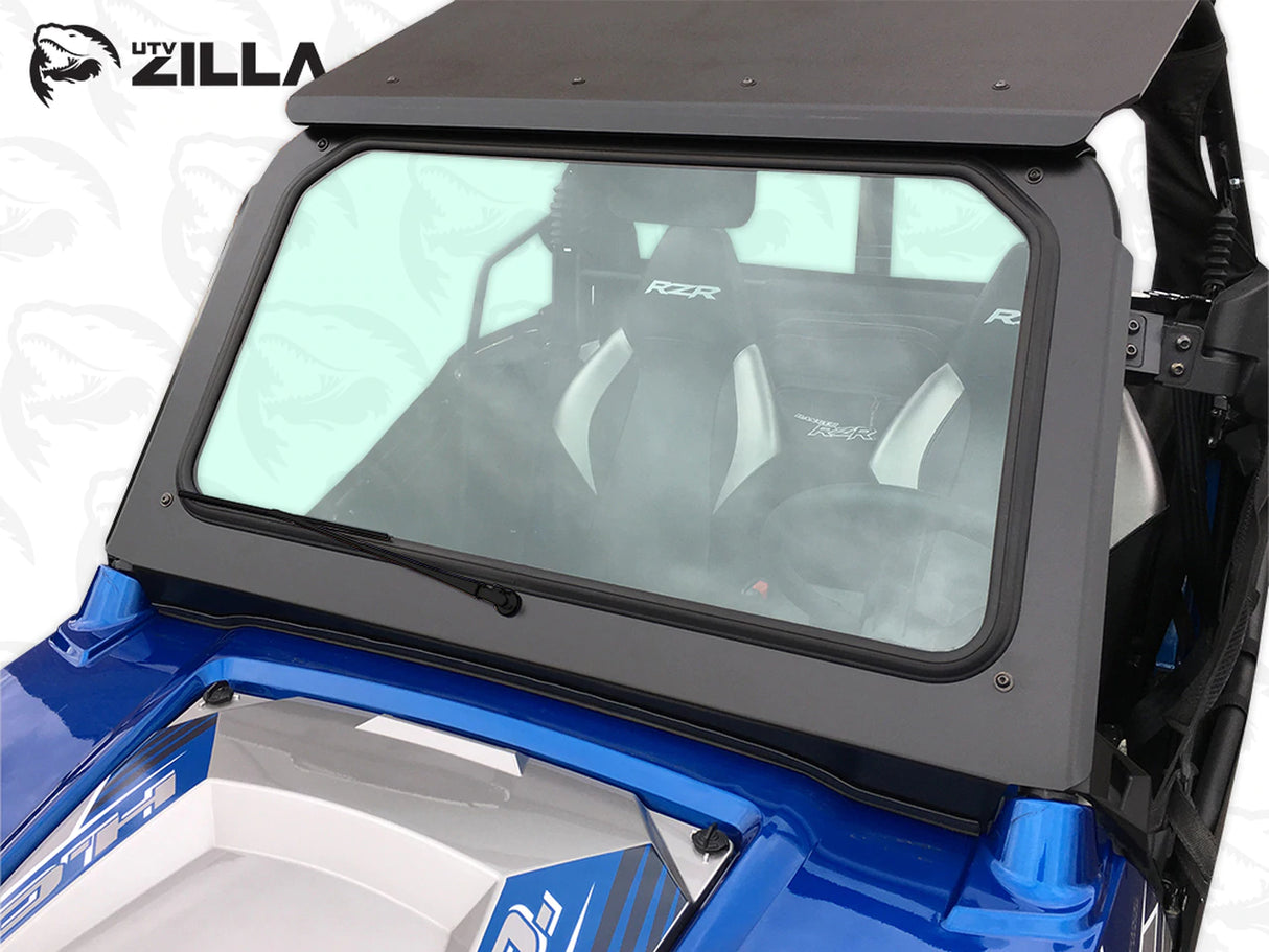 UTVZilla RZR 570, 800, XP900 Full Glass Windshield - With Manual Wiper