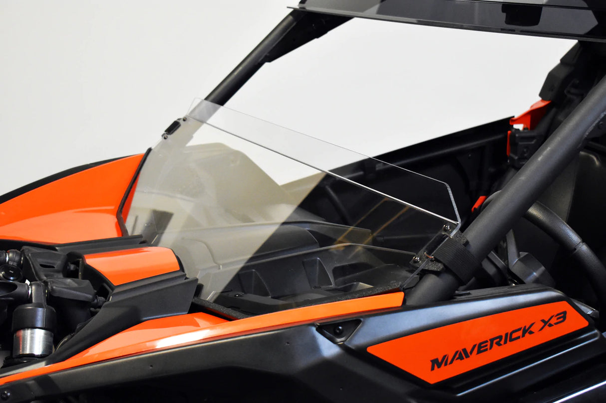 UTVZilla Can Am Maverick X3 Hard Coat Half Windshield