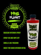 Combat Clean Pre Flight (Interior Quick Detail)