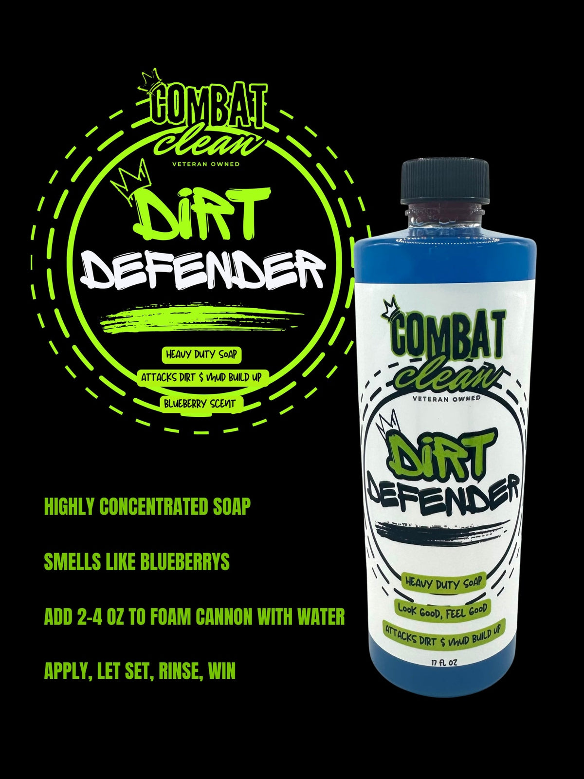 Combat Clean Dirt Defender (Offroad Soap)