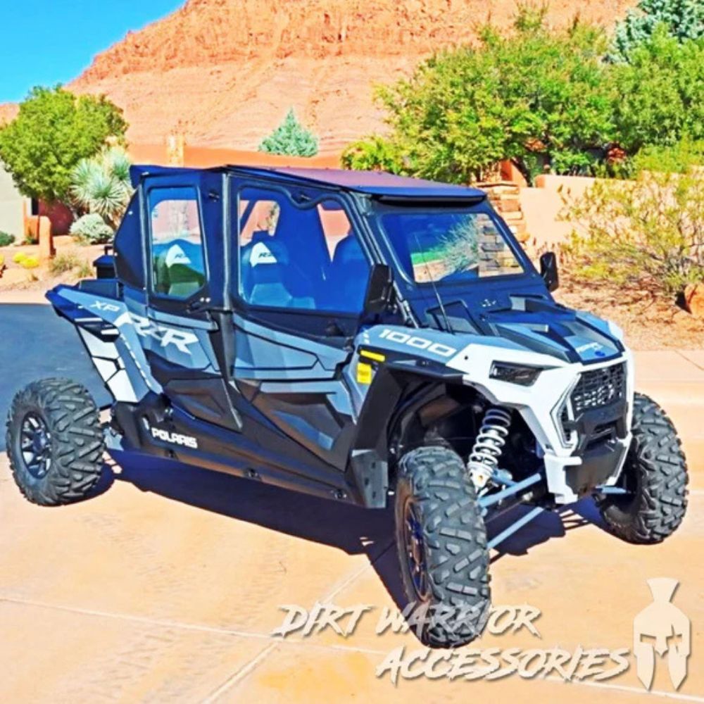 Dirt Warrior '14-'23 Polaris RZR XP 1000 4 Seat Cab Enclosure Upper Side Doors & Panels