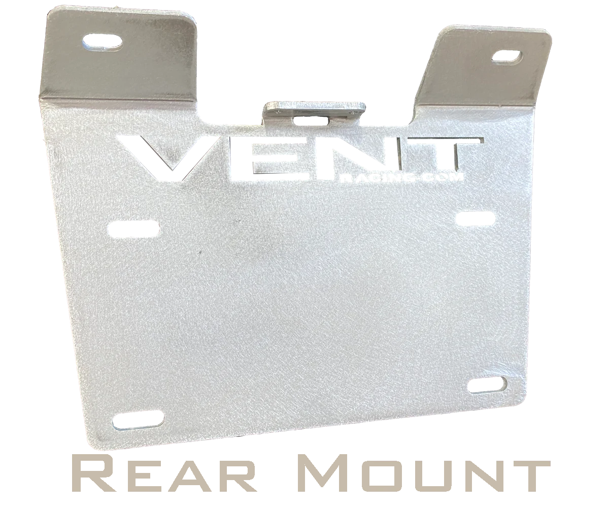 Vent Racing Rear Mount Pro XP Turbo R License Plate Holder