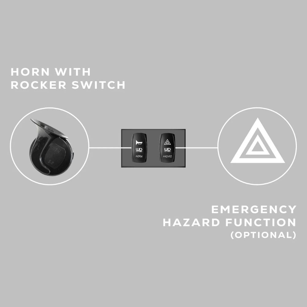 WD Electronics '20+ Kawasaki KRX Front Turn Signal Kit
