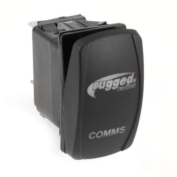 Rugged Radios Waterproof Rocker Switch for Rugged Communication Systems