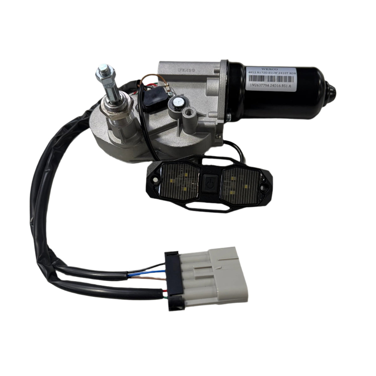 Bent Metal 172° Sweeping 2 Speed Electric Wiper Motor