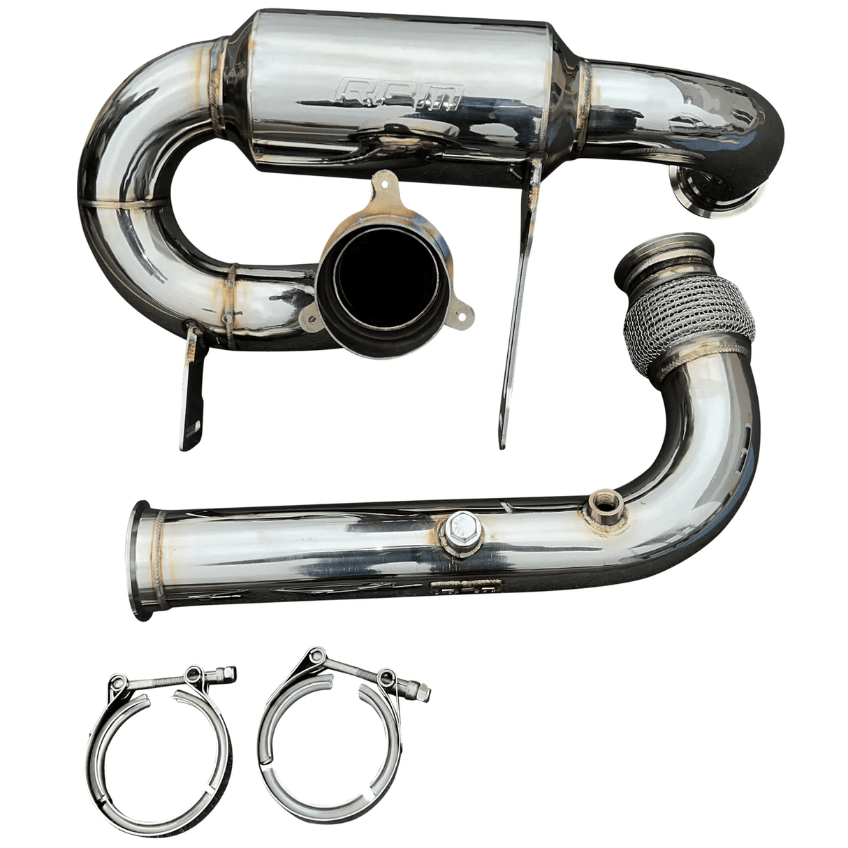 RPM Powersports Can-Am X3 Full 3" Monster Core Muffler & Mid Pipe