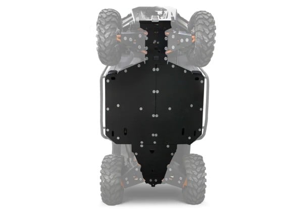 Rival Polaris Ranger 1000 / 1000 XP Plastic Full Skid Plate Kit