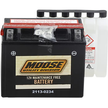 Moose Utility AGM Maintenance Free Battery - YTX12-BS