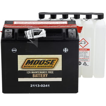 Moose Utility AGM Maintenance Free Battery -  YTX20HL-BS