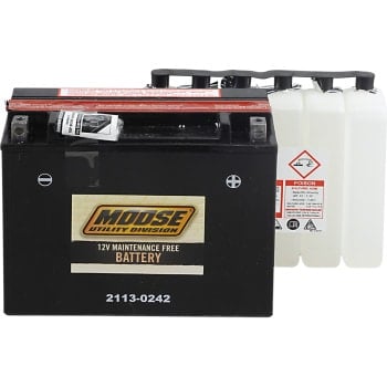 Moose Utility AGM Maintenance Free Battery - YTX24HL-BS
