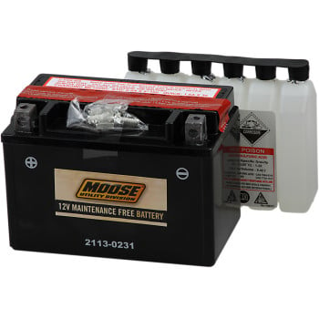 Moose Utility AGM Maintenance Free Battery - YT9B-BS