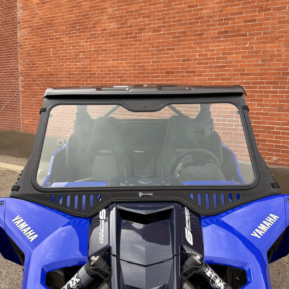 Bent Metal '19-'26 Yamaha YXZ1000R Vented Glass Windshield