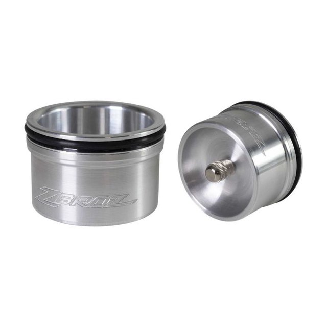 Zbroz Fox 2.5in Billet Reservoir End Cap (Pair)