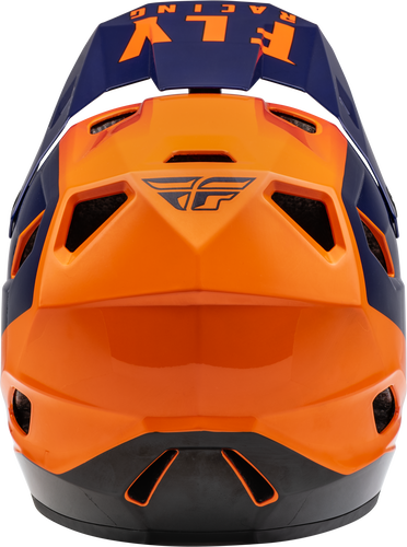 Fly Racing Rayce Youth Helmet - Navy/Orange/Red