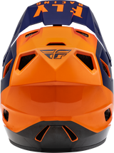 Fly Racing Rayce Youth Helmet - Navy/Orange/Red
