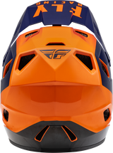 Fly Racing Rayce Helmet - Navy/Orange/Red