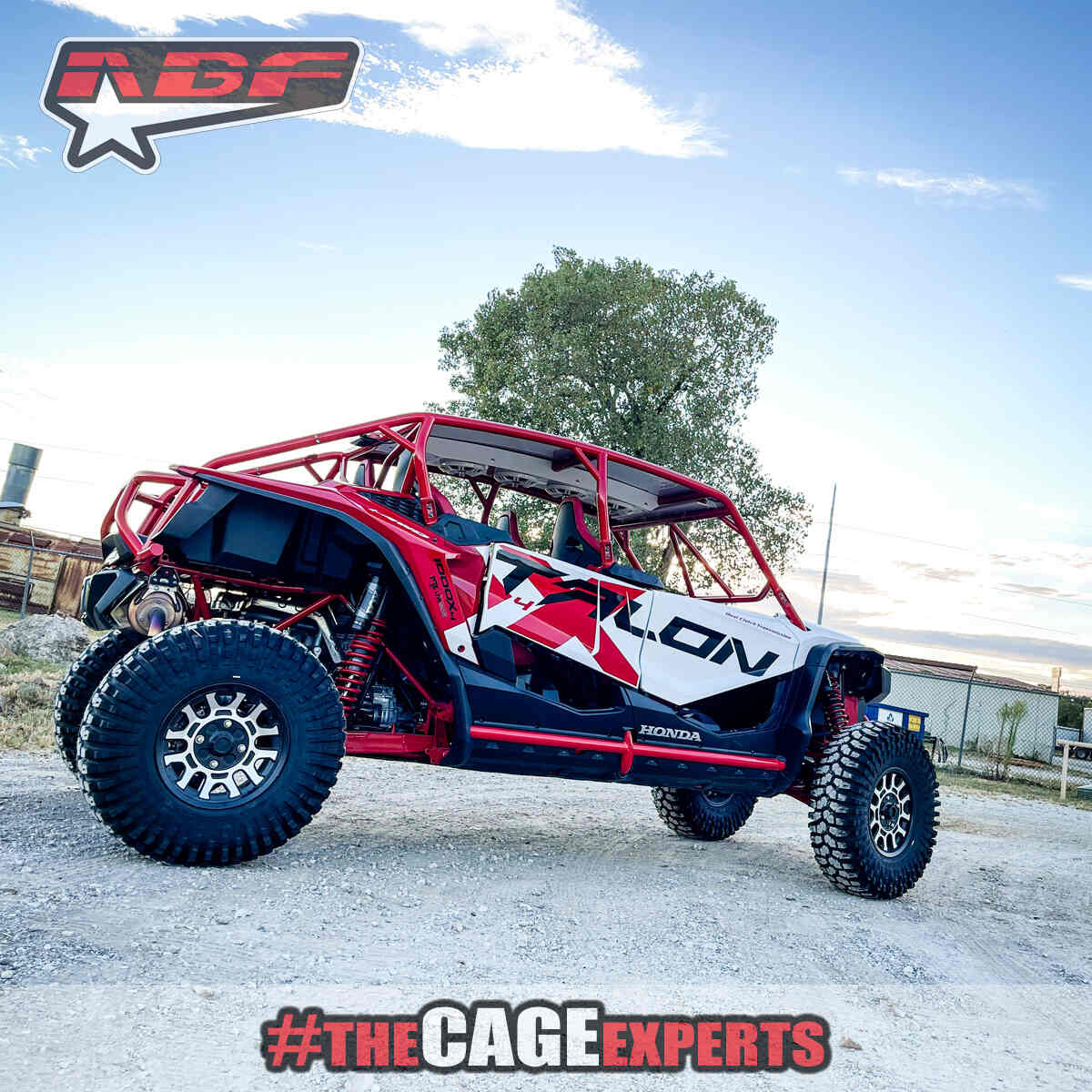 ABF Honda Talon 1000 4 Seat F16 Roll Cage