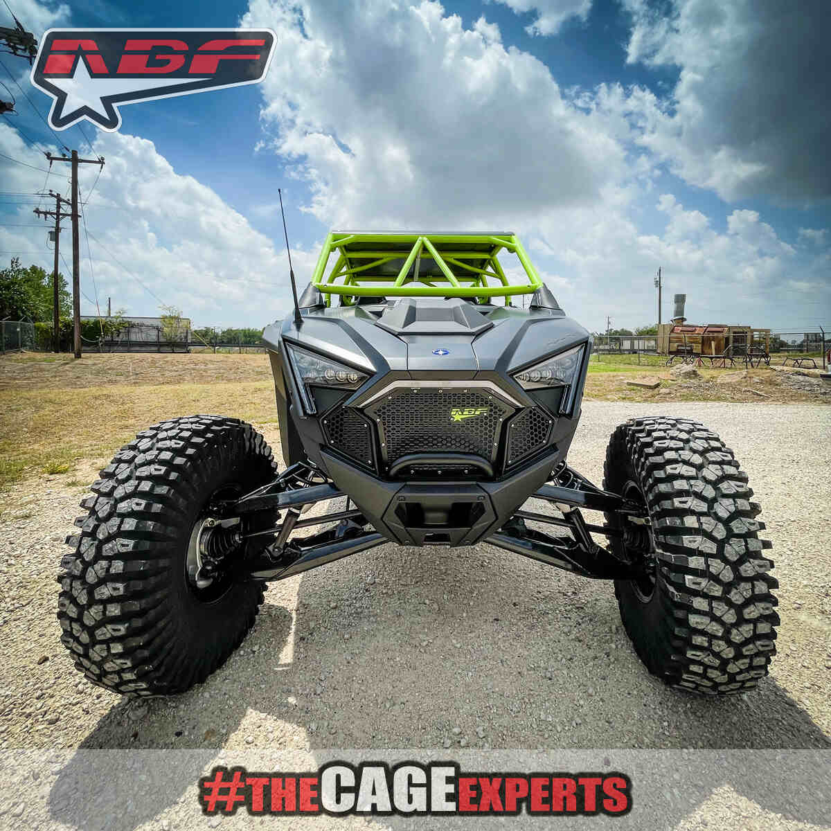 ABF Polaris RZR Pro R/Turbo R Front Grill Full Kit