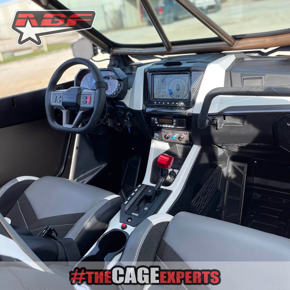 ABF Polaris RZR Pro R/Turbo R/Pro XP Radio and Intercom Mount