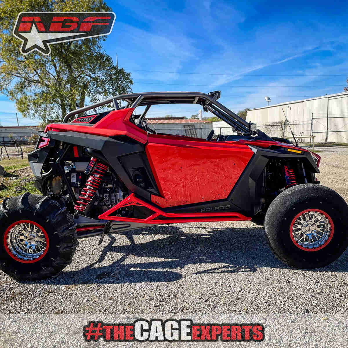 ABF Polaris RZR Turbo R Rock Sliders