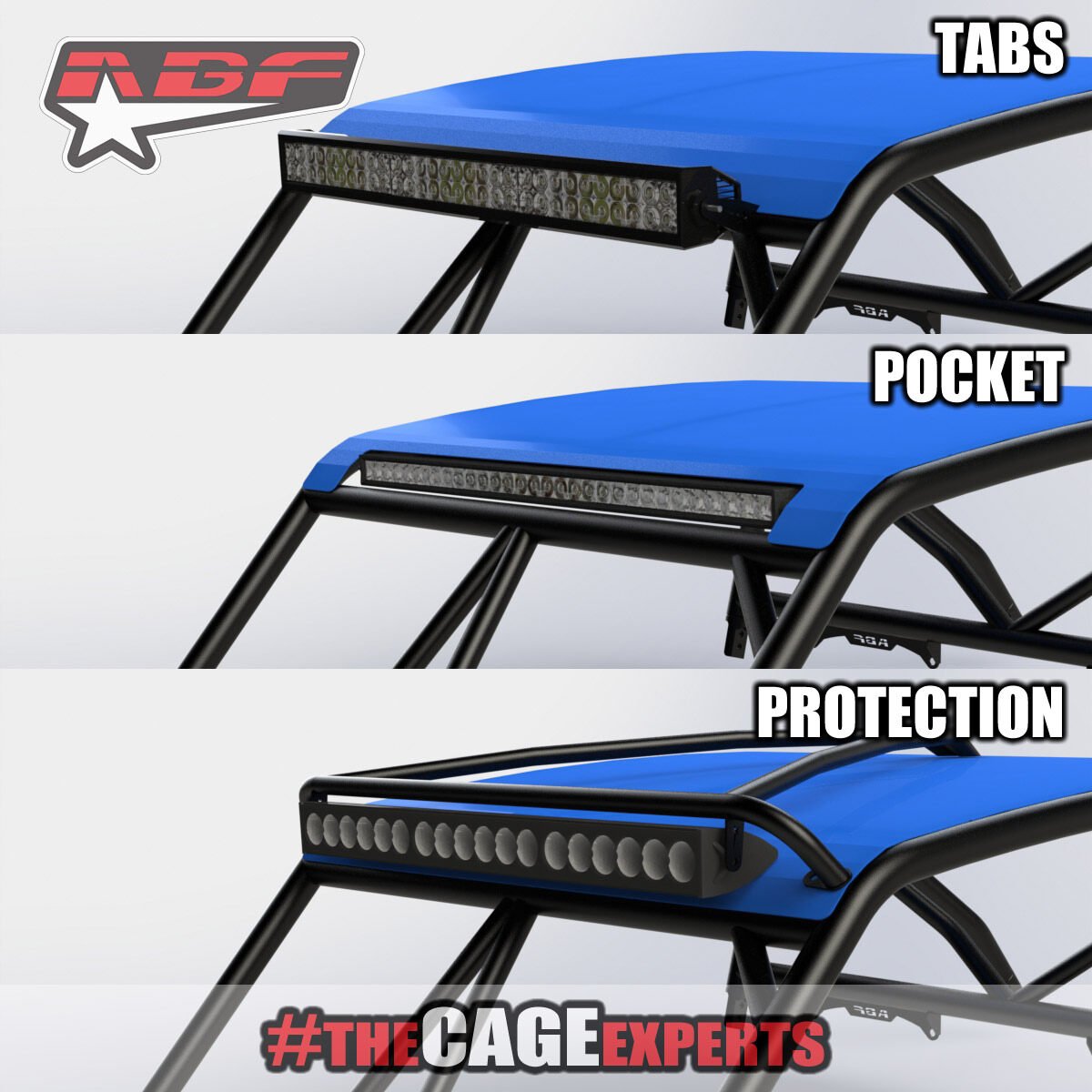 ABF Polaris RZR XP4 1000 F16 Roll Cage