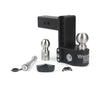 Weigh Safe 6in Drop Hitch w/Built-in Scale & 2.5in Shank (10K/22K GTWR) w/WS05 - Steel - SWS6-2.5-KA