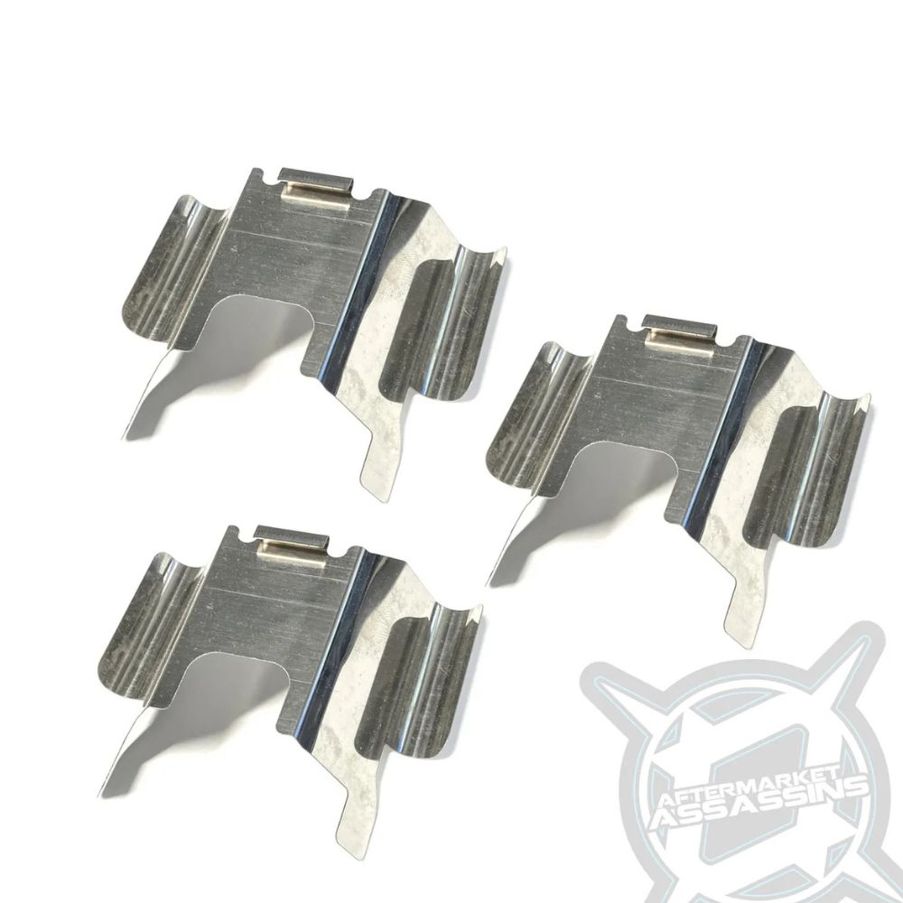 Aftermarket Assassins '16-'20 Polaris RZR XP Turbo Stainless Primary Clutch Slider Savers