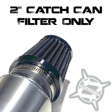Aftermarket Assassins '16-'21 Polaris RZR XP Turbo 2" Catch Can Filter