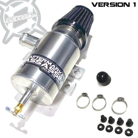 Aftermarket Assassins '16-'21 Polaris RZR XP Turbo Oil Catch Can