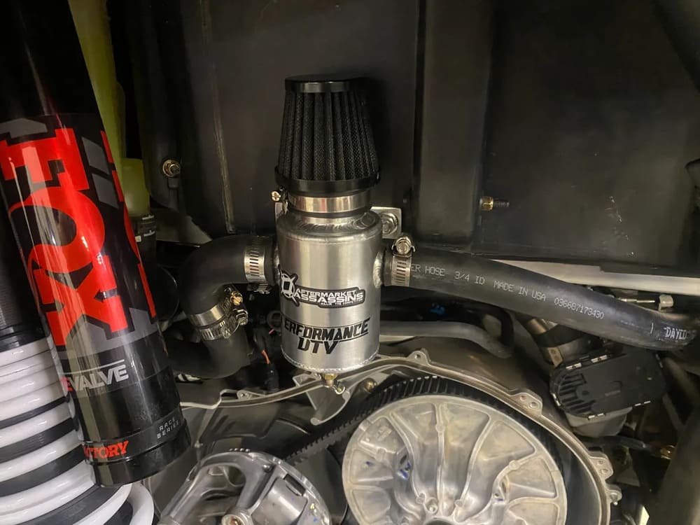 Aftermarket Assassins '16-'21 Polaris RZR XP Turbo Oil Catch Can