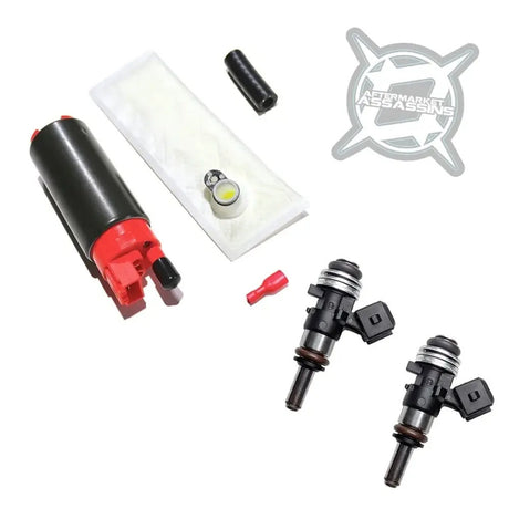 Aftermarket Assassins '16-'21 Polaris RZR XP Turbo/ Turbo S 1200cc Fuel Injectors & Fuel Pump Kit Bundle