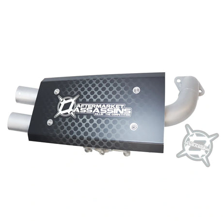Aftermarket Assassins '16+ Polaris RZR S 1000 Stainless Slip-On Exhaust
