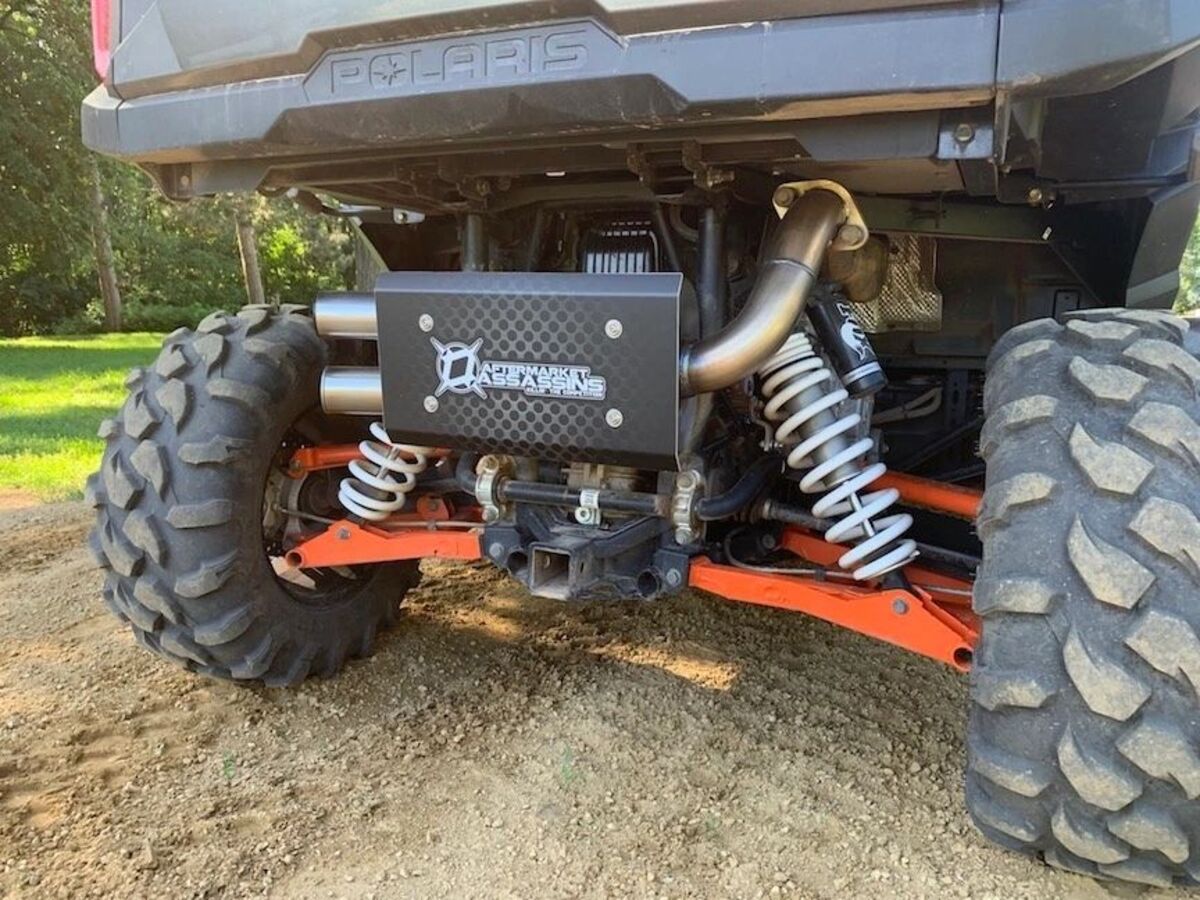 Aftermarket Assassins '16+ Polaris RZR S 1000 Stainless Slip-On Exhaust
