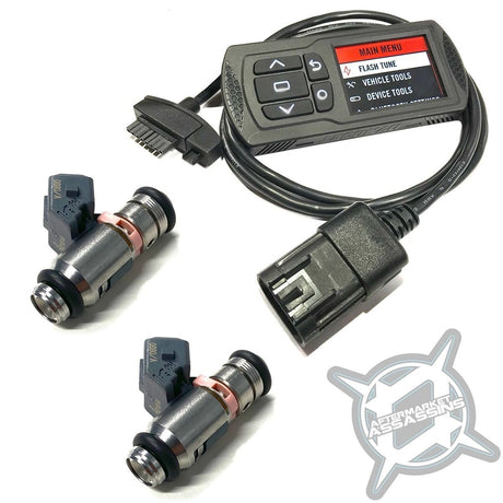 Aftermarket Assassins ‘16 Polaris RZR XP Turbo Custom Tuned Big Injectors w/ Power Vision