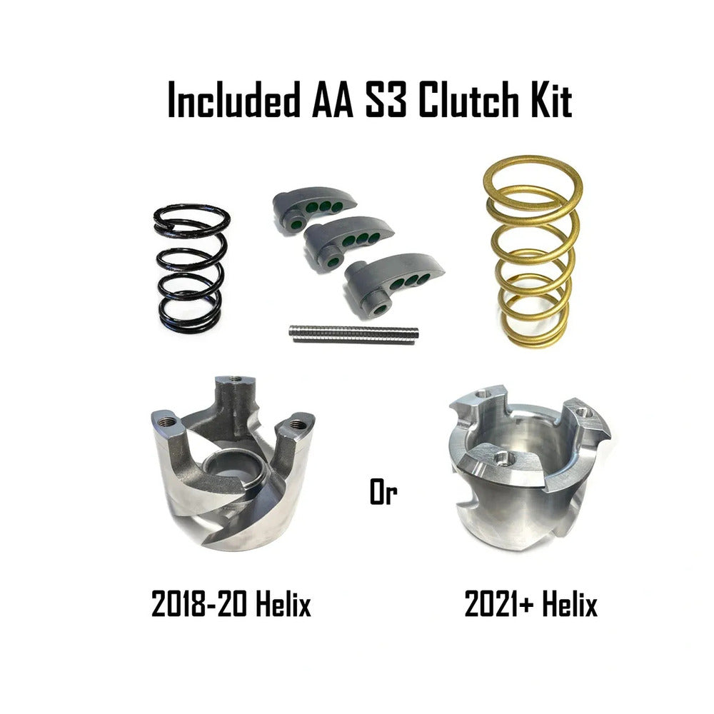 Aftermarket Assassins '18-'24 Polaris Ranger XP 1000 150-160 HP Dual Cam Complete Turbo Kit