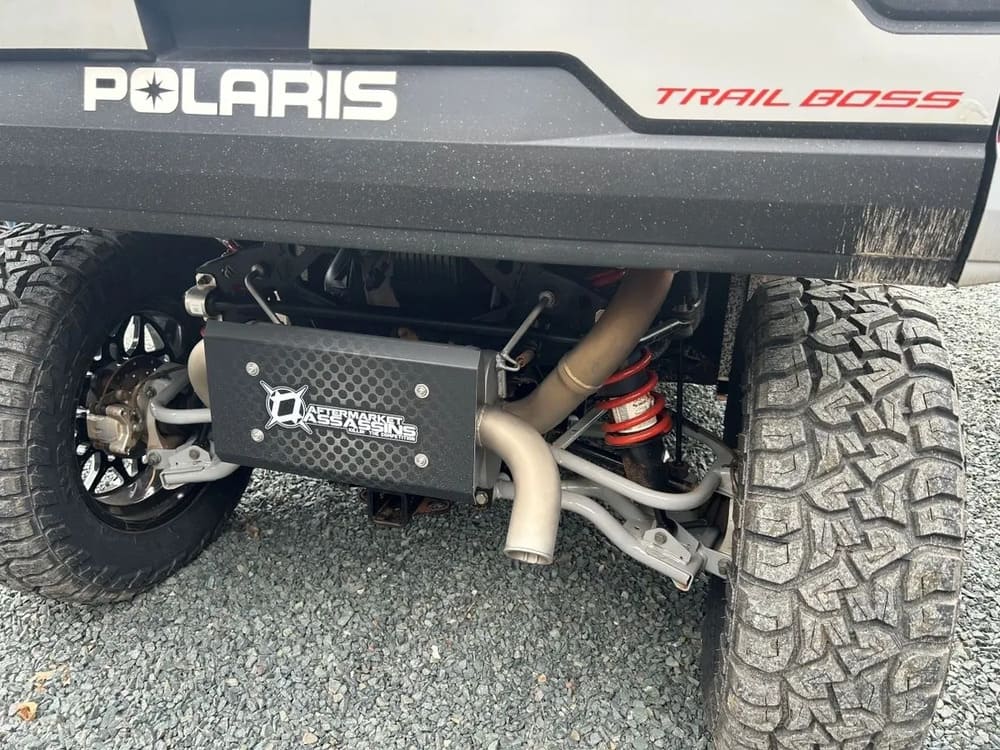 Aftermarket Assassins '18+ Polaris Ranger XP 1000 Dual Suppressor Slip-On Exhaust