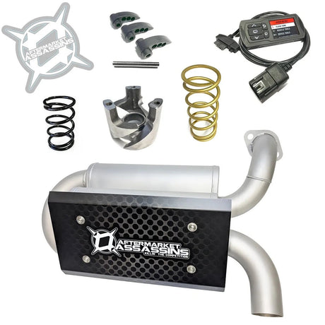 Aftermarket Assassins '19-'20 Polaris Ranger XP 1000 Stage 2 Lock & Load Kit w/Dual Suppressor Muffler