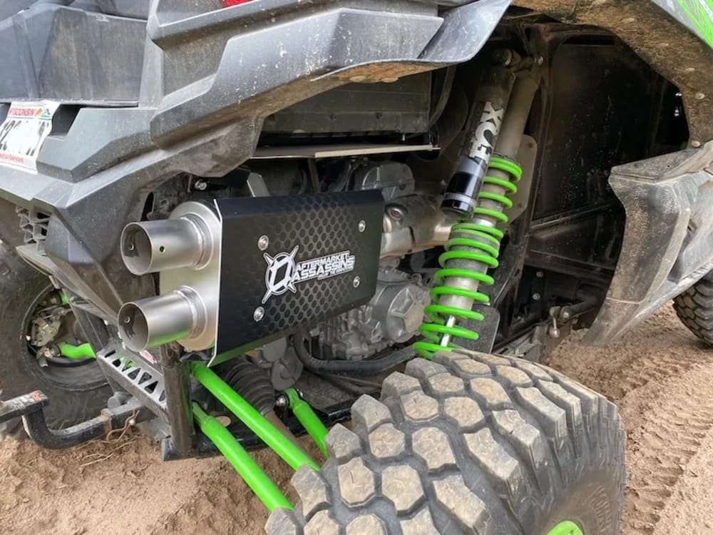 Aftermarket Assassins '20+ Kawasaki KRX 1000 Slip-On Exhaust