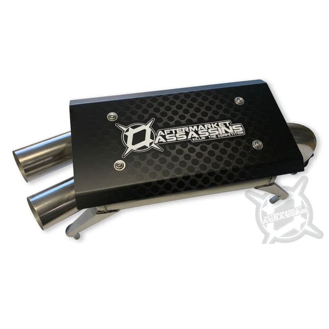 Aftermarket Assassins '20+ Polaris RZR Pro XP Stainless Slip On Exhaust