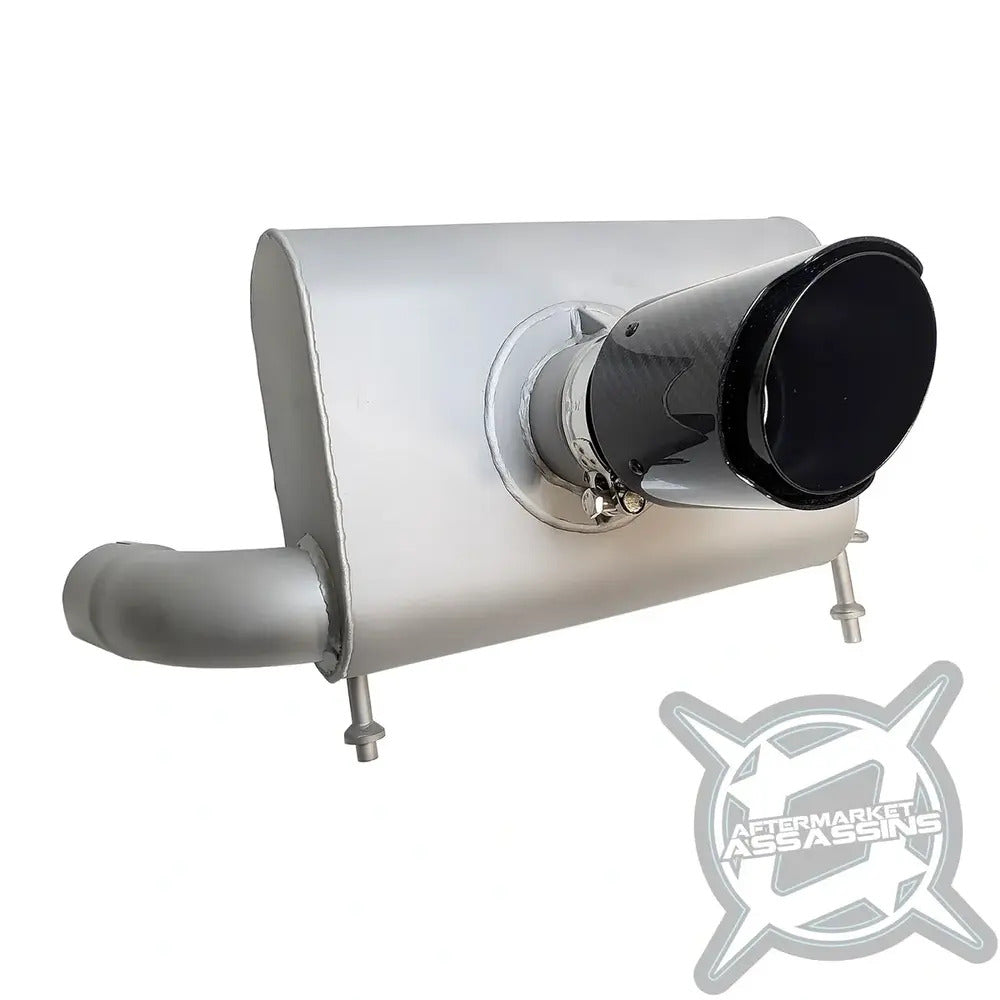 Aftermarket Assassins '21+ Can Am Commander Slip-On Exhaust w/ Center Exit