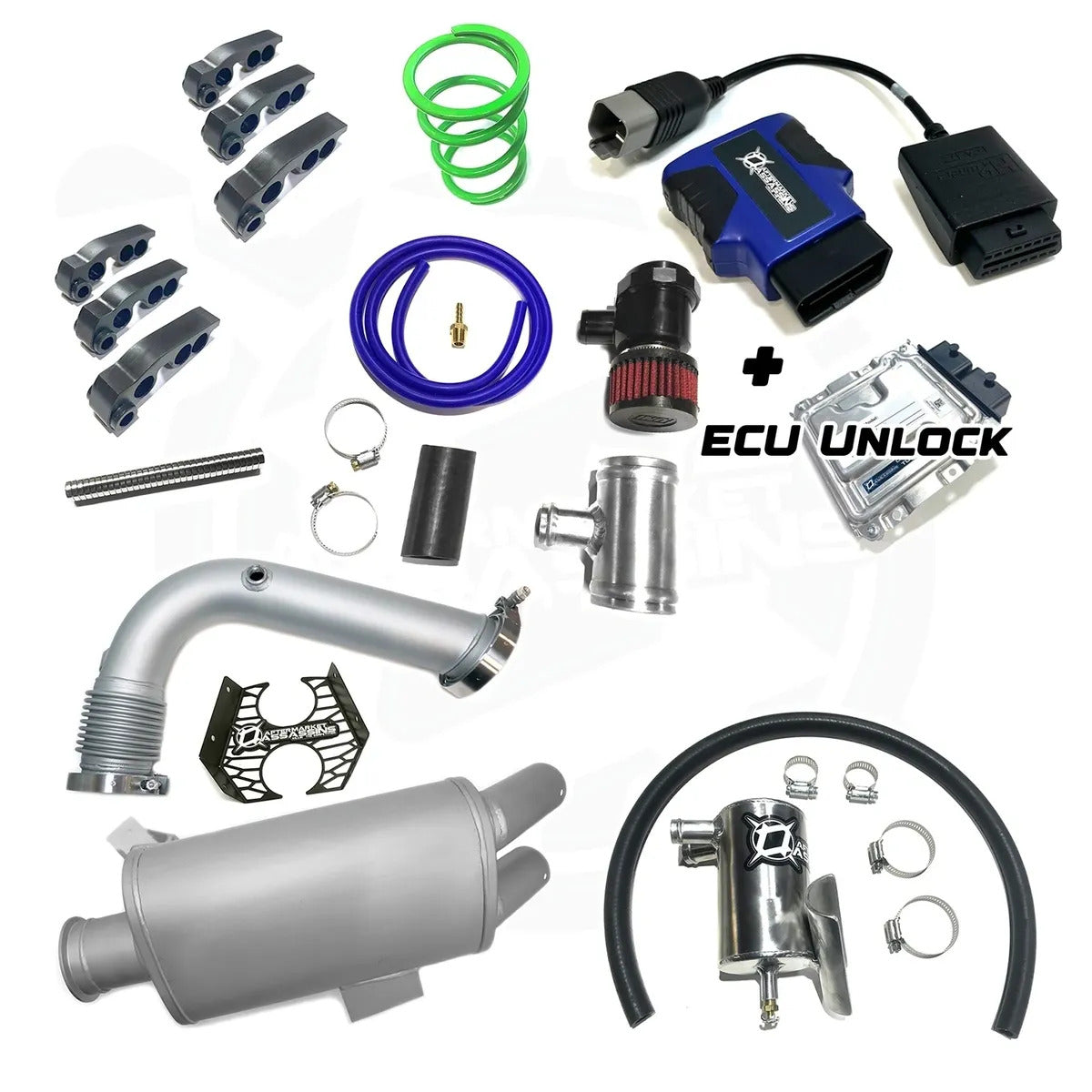 Aftermarket Assassins '21 Can-Am Maverick X3 RR 195HP Stage 3 Lock & Load Kit w/ RTD4 & ECU Unlock