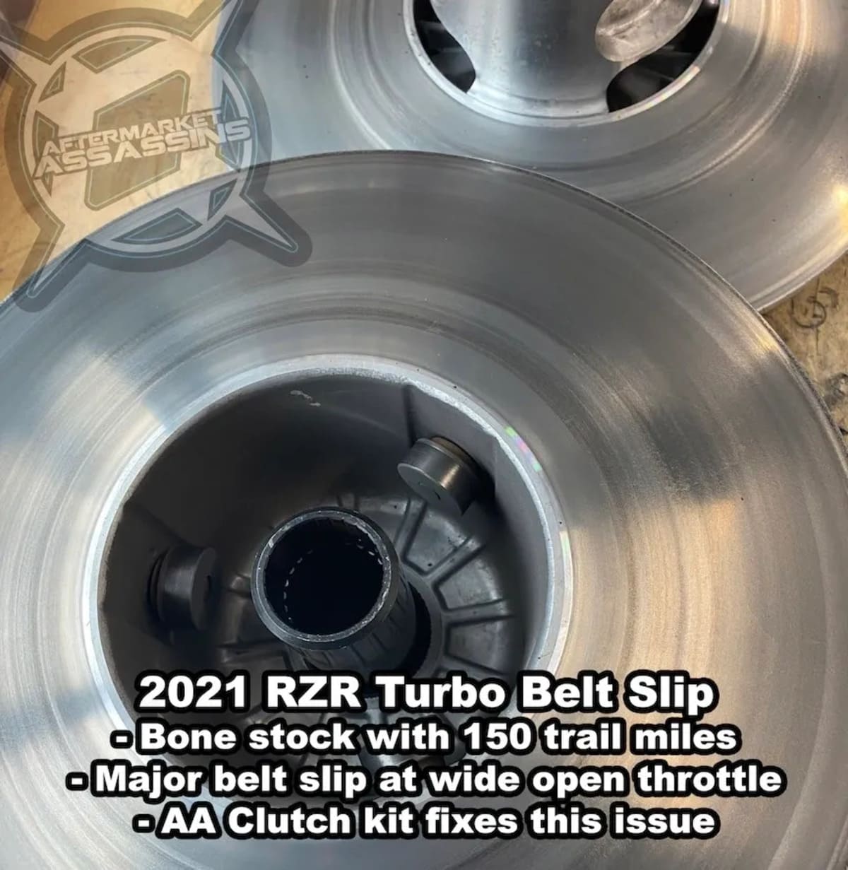 Aftermarket Assassins '21 Polaris RZR Turbo S S4 Clutch Kit w/ Heavy Duty Primary & Secondary
