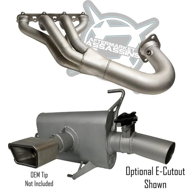Aftermarket Assassins '22-'25 Polaris RZR Pro R 4 Cylinder Full Exhaust