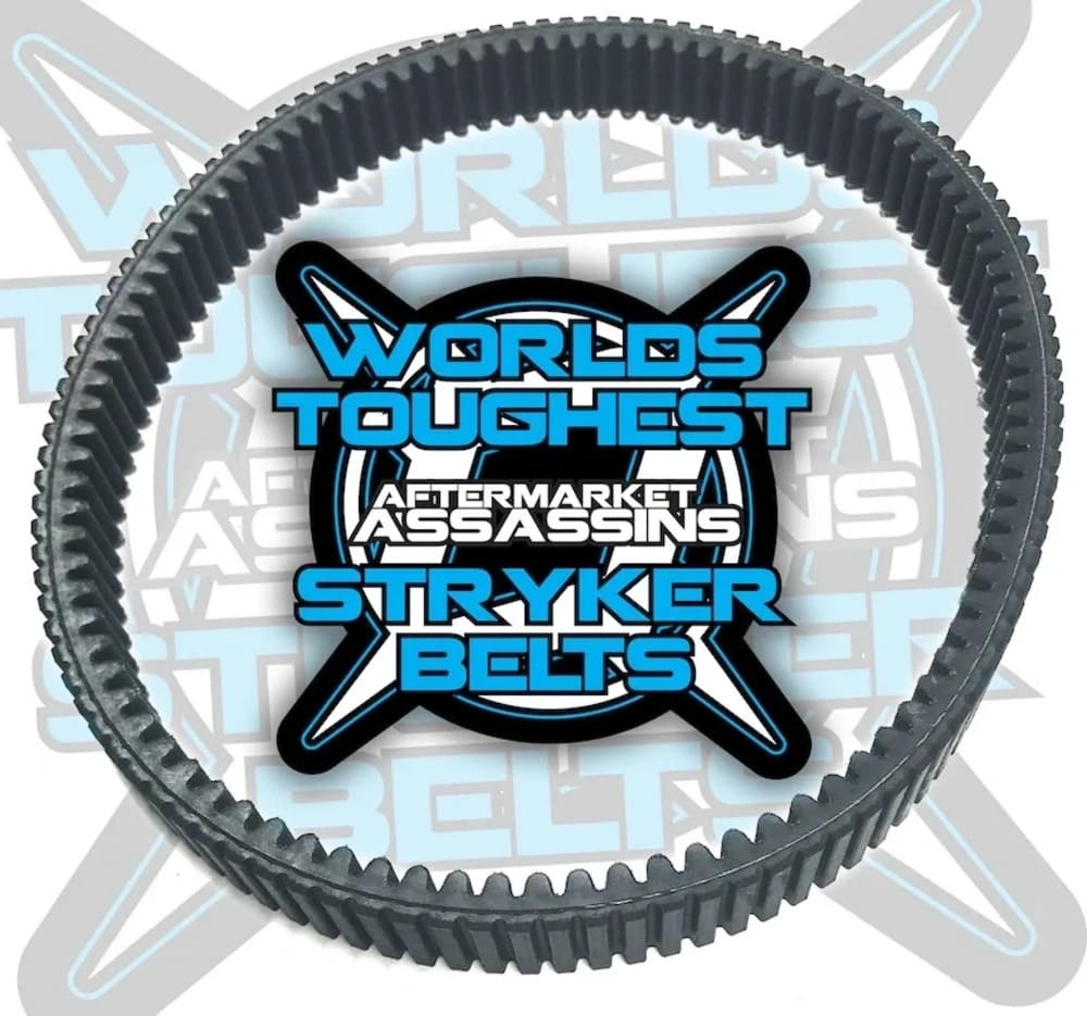 Aftermarket Assassins '22-'25 Polaris RZR Pro R Stryker EX Belt - 4 Cylinder