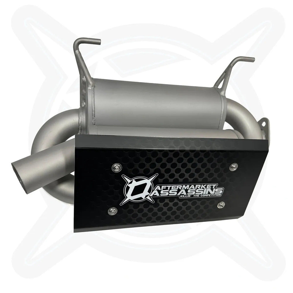 ユージニアス Aftermarket Assassins '24+ Polaris Xpedition Dual Suppressor Slip-On E