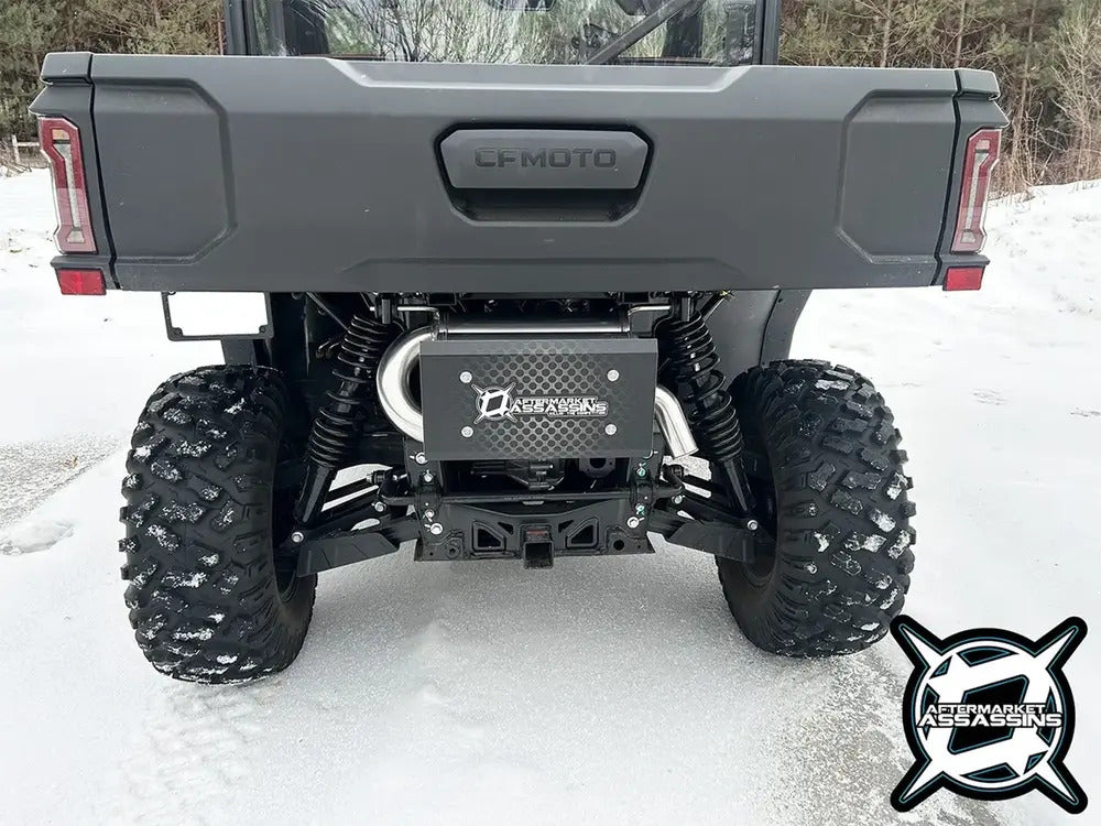 Aftermarket Assassins '25+ CF Moto U10 Pro Dual Suppressor Slip-On Exhaust