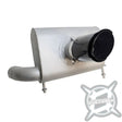 Aftermarket Assassins '21+ Can-Am Commander 1000R /'22+ Slip-On Exhaust w/ Center Exit