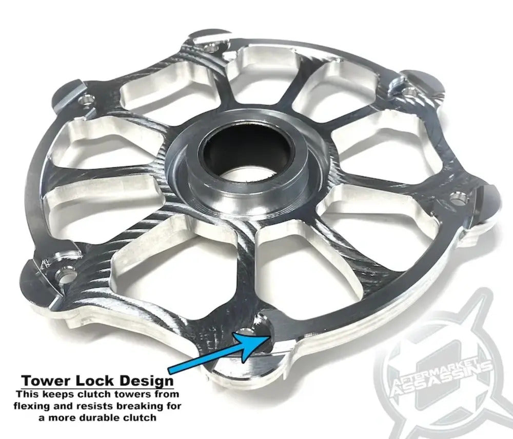 Aftermarket Assassins Polaris RZR Pro XP P90X Revolver Clutch Cover w/ Tower Lock